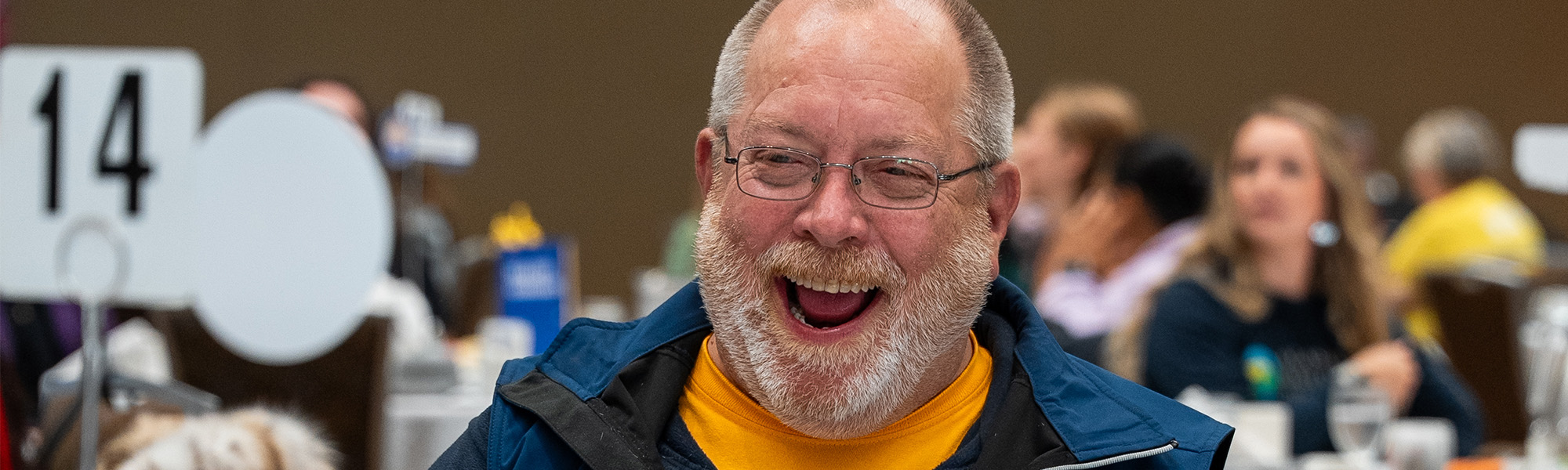 United Way of Anchorage employee attends our 2025 Community Campaign Kickoff.