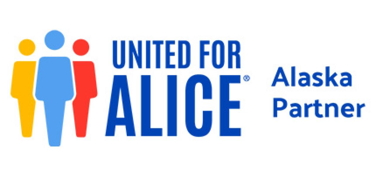 United For ALICE | Alaska Partner Logo